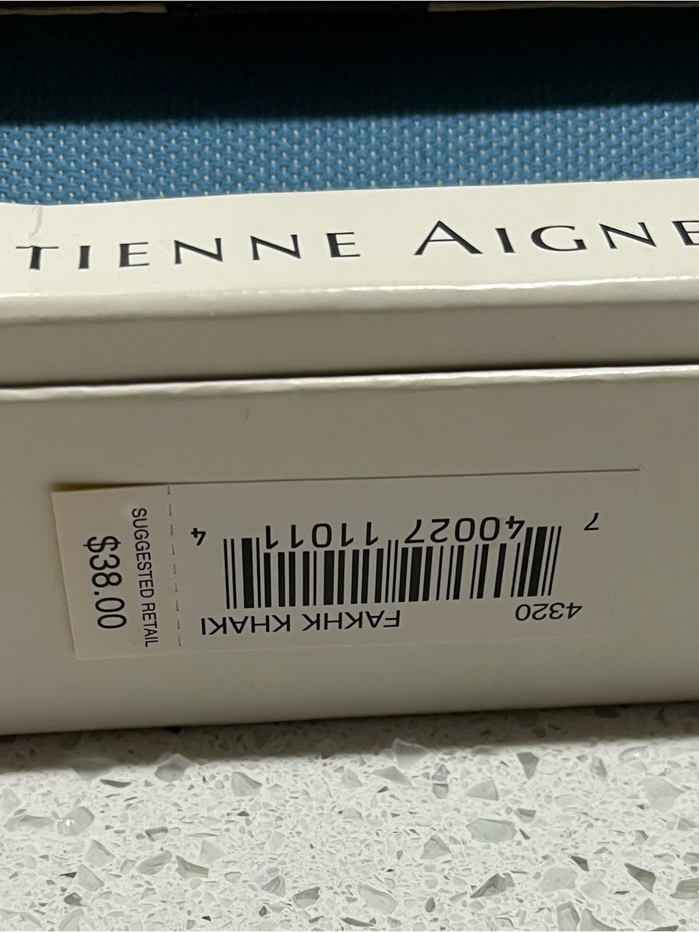 Etienne Aigner Awning Stripe Ladies Wallet With Zipper Pocket &Buckle Detail NEW - Picture 6 of 8